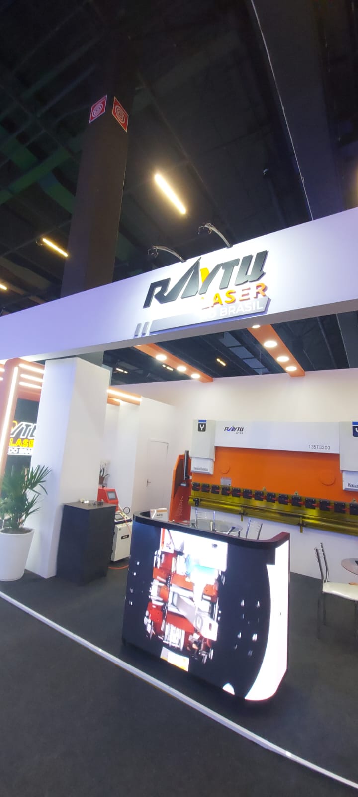 Stand Raytu Laser com iluminação em LED